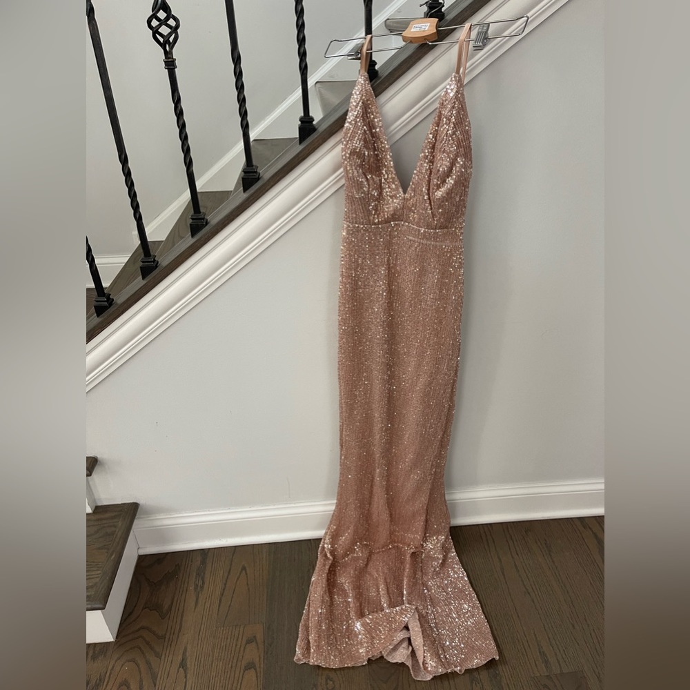 Sequin maxi dress